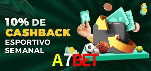 10% de bônus de cashback na A7Bet